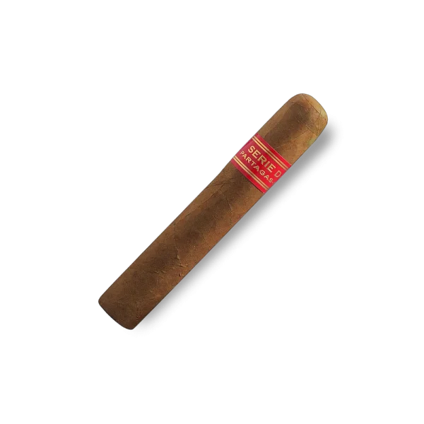 Charuto Partagas Serie D No.4 com anel clássico da marca