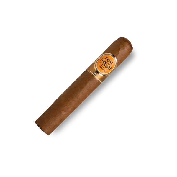 Charuto Quai d'Orsay No. 54 com anel laranja e dourado