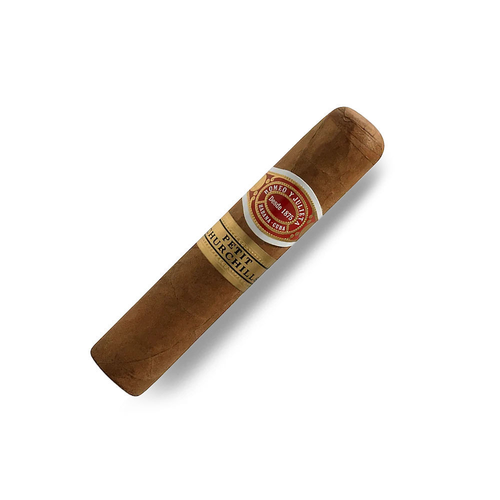 Charuto Romeo y Julieta Petit Churchill Charuto Romeo y Julieta Petit Churchill em versão compacta do formato