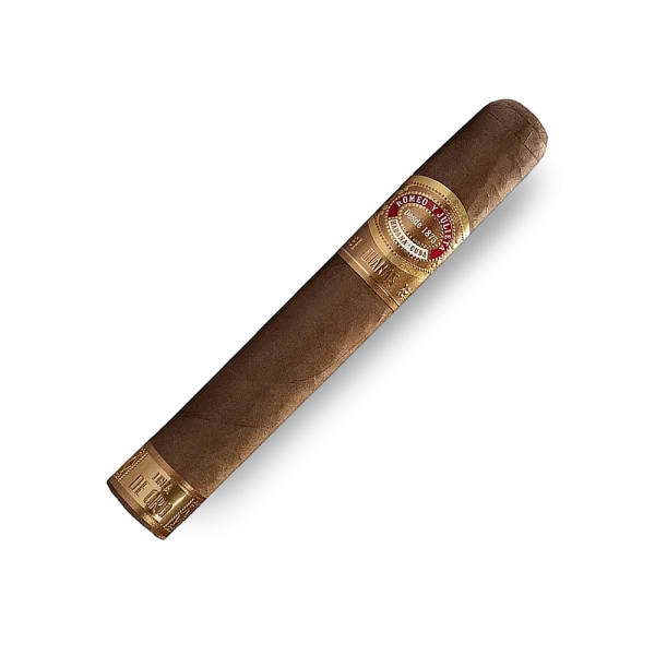 Charuto Romeo y Julieta Dianas Linea de Oro com faixa dourada no pé