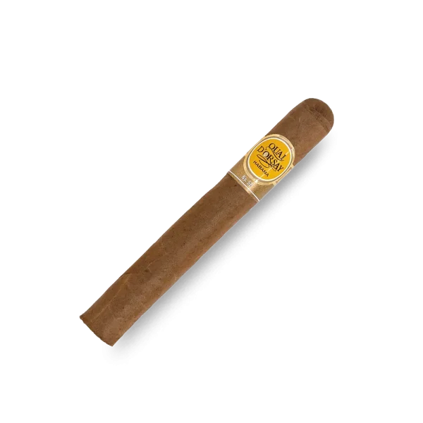 Charuto Quai d'Orsay No. 52 com anel laranja e dourado