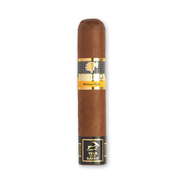 Charuto Cohiba Siglo de Oro – Ano do Coelho – Unidade — Lonsdale (54x115mm), capa Habano cubano. Foto 1 de 3: vista geral