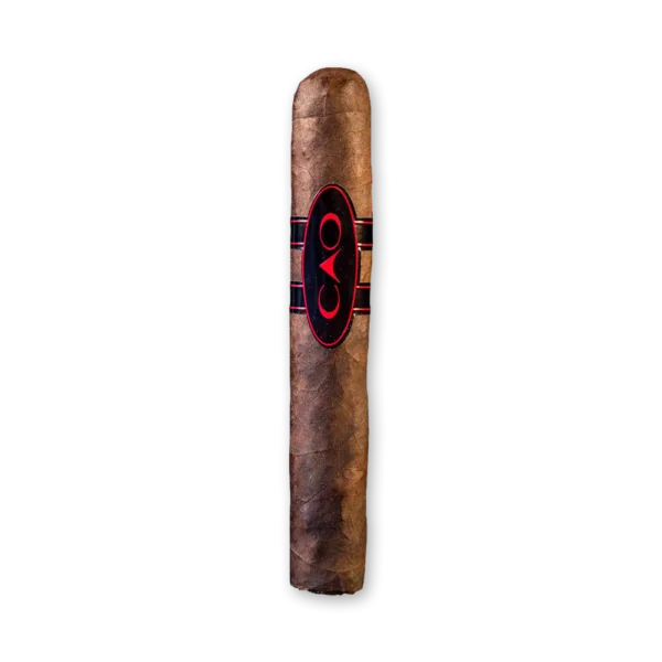 Charuto CAO Consigliere Associate Robusto com capa maduro escura e anilha preta CAO