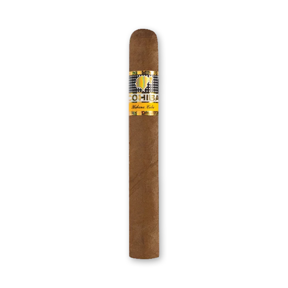 Charuto Cohiba Siglo II – Unidade — Corona (42x129mm), capa Habano (Vuelta Abajo, dupla. Foto 1 de 2: vista geral