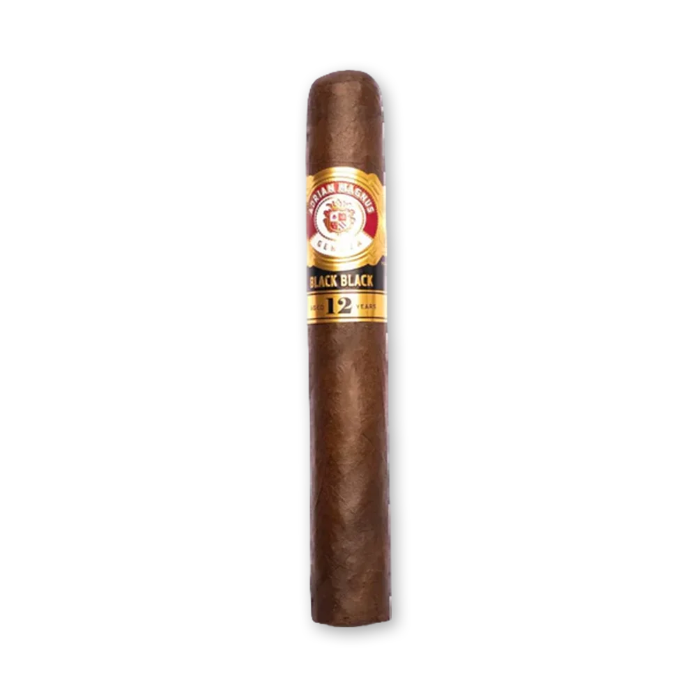 001 Charutos Adrian Magnus Black Black Toro 12 Anos em sampler com 3 unidades