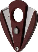 Cortador de charutos Xikar Xi2 em fibra Bloodstone verde com guilhotina
