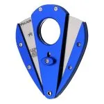 Cortador de charutos Xikar Xi1 em metal azul guilhotina dupla