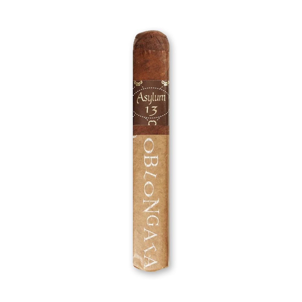 001 Charuto Asylum 13 Oblongata Maduro Robusto - Unidade - Imagem 1
