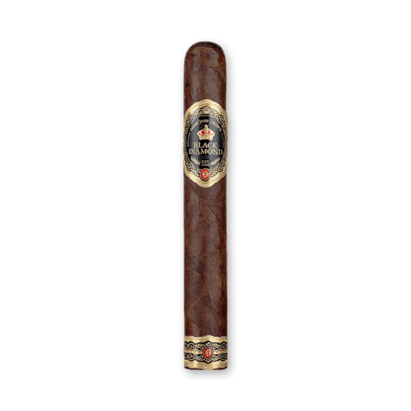 Charuto Diamond Crown Black Diamond Emerald – Unidade — Robusto (52x152mm), capa Connecticut. Foto 1 de 3: vista geral