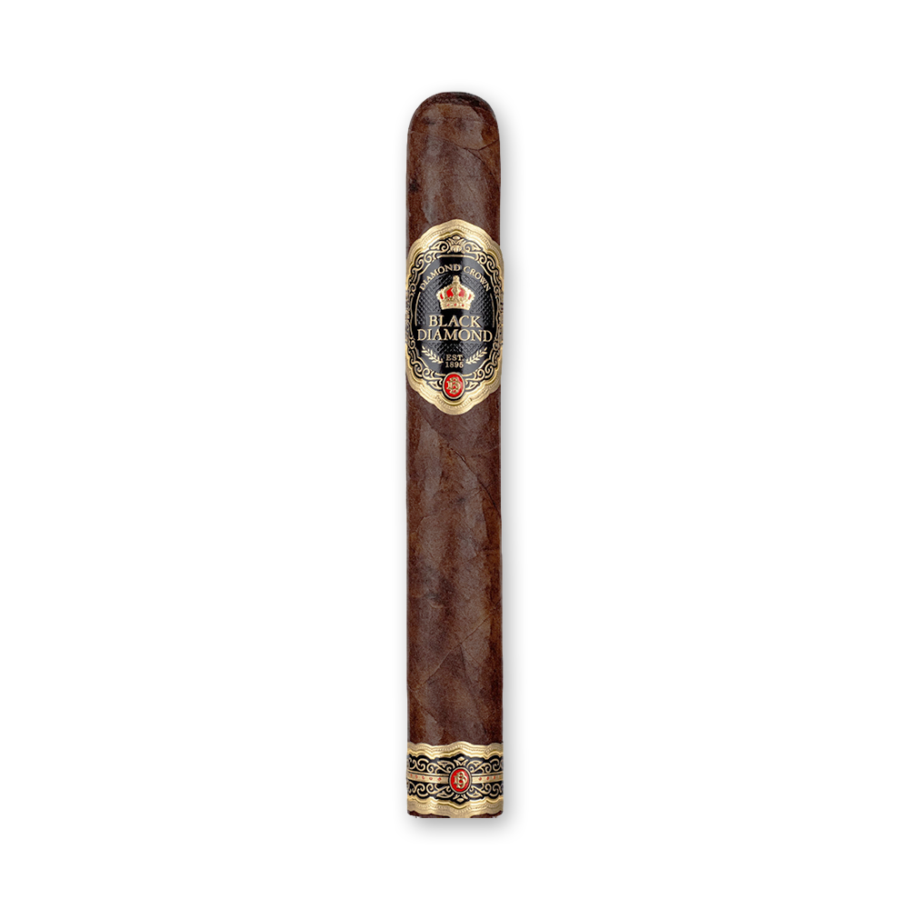 Charuto Diamond Crown Black Diamond Emerald – Unidade — Robusto (52x152mm), capa Connecticut. Foto 1 de 3: vista geral