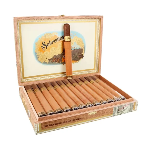 Charuto Sobremesa Elegante En Cedro Lonsdale — dominicano