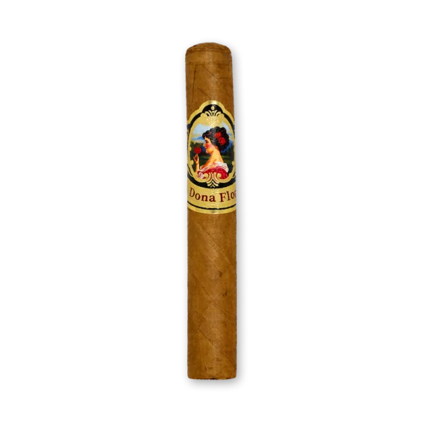 Charuto Dona Flor Petit Corona capa clara Connecticut em destaque