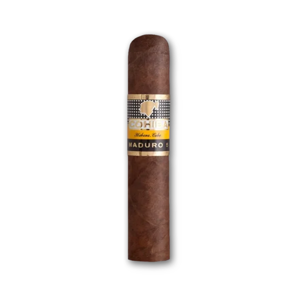 Charuto Cohiba Mágicos Maduro 5 – Unidade — Figurado (52x115mm), capa Maduro (Dark Maduro - folha. Foto 1 de 2: vista geral