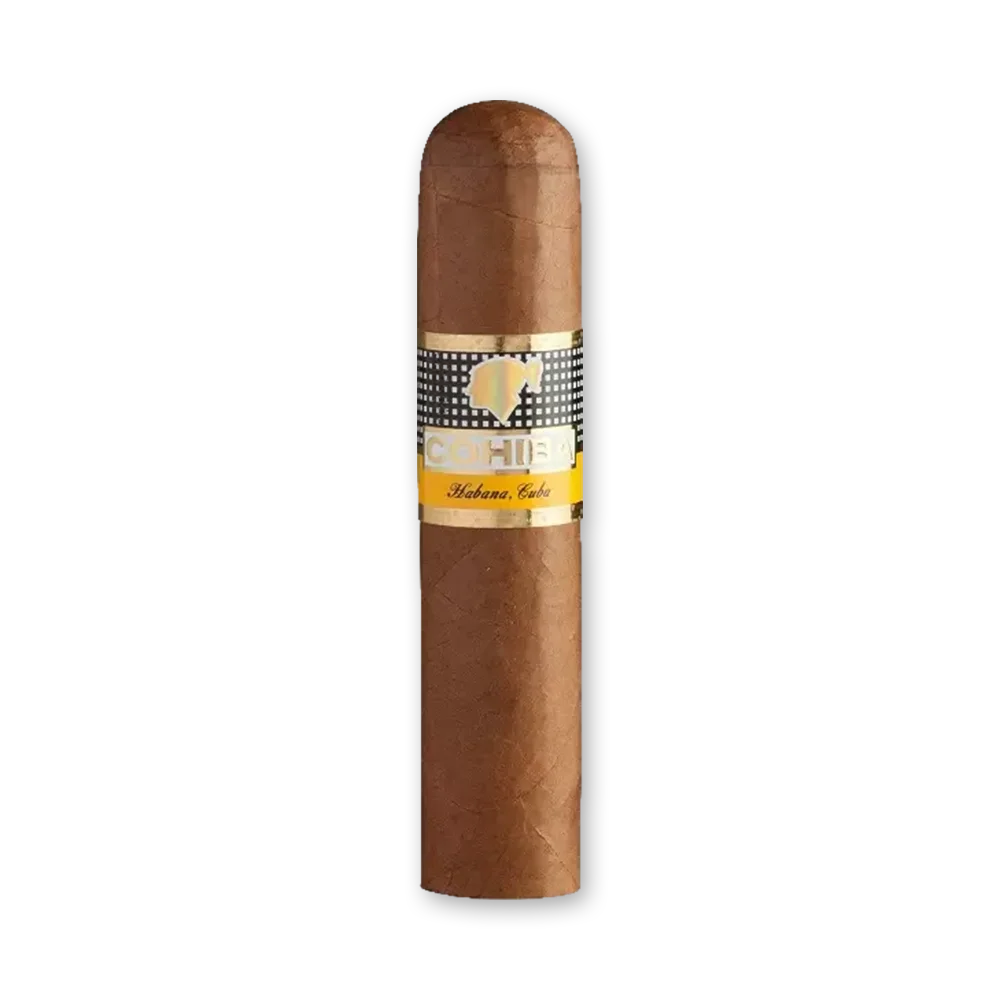Charuto Cohiba Medio Siglo – Unidade — Robusto (52x102mm), capa Habano (Vuelta Abajo, dupla. Foto 1 de 2: vista geral