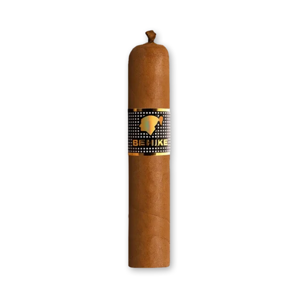 Charuto Cohiba Behike 52 – Unidade — Robusto (52x119mm), capa Habano (Vuelta Abajo), origem Cuba. Foto 1 de 3: vista geral