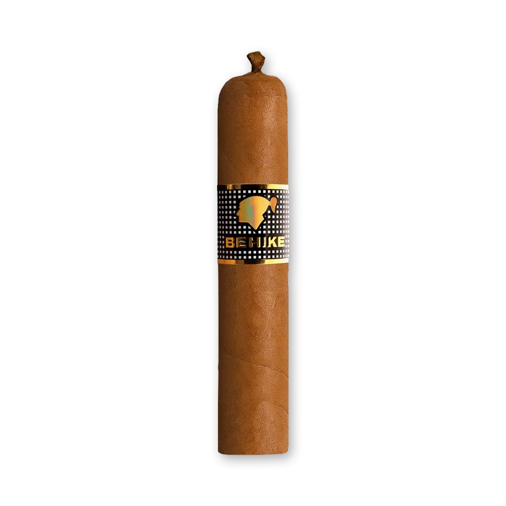 001 Charuto Cohiba Behike 52 Robusto com anilha holográfica preta e dourada exclusiva