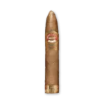 Charuto Romeo y Julieta Nobles de cabeça pontiaguda, com anilha dourada e vermelha e faixa Línea de Oro no pé