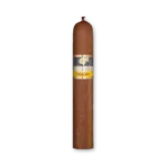 Charuto Cohiba Ambar Robusto com anilha dourada sobre fundo branco