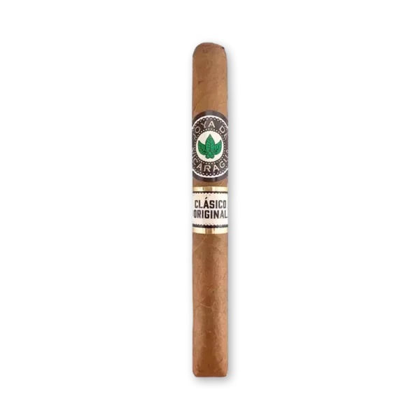 Charuto Joya de Nicaragua Clasico Original Piccolino de capa clara com anilha redonda escura e anilha creme