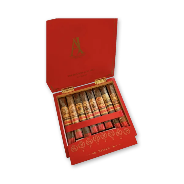 Charuto AJ Fernandez The Best Robusto 2022 com capa colorado maduro e anilha vermelha