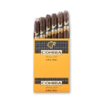 Cohiba Wide Short Petit Corona em petaca com 6 unidades — embalagem de cedro lacrada