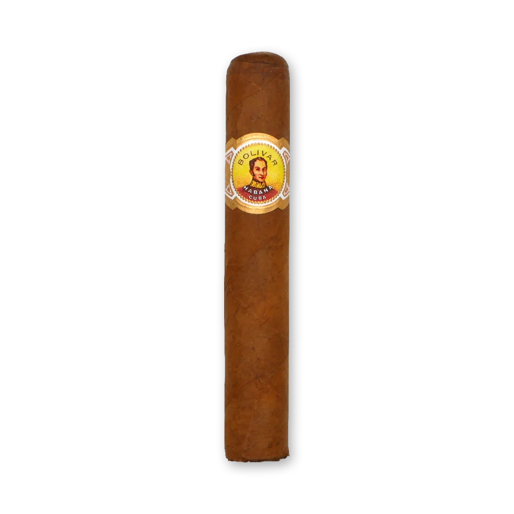 Charuto Bolivar Royal Coronas – Unidade — Robusto (50x124mm), capa Habano cubano, origem Cuba. Foto 1 de 5: vista geral