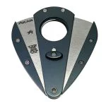 Cortador de charutos Xikar Xi1 em metal com acabamento titânio