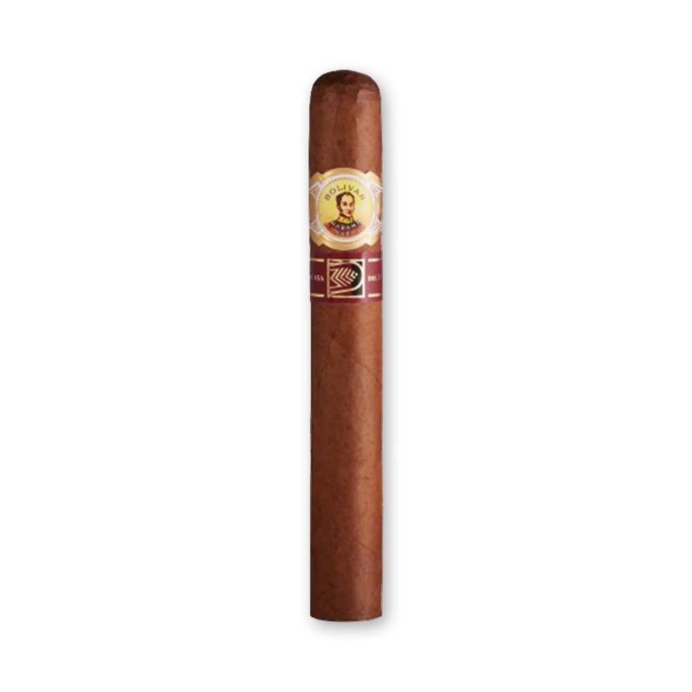 Charuto Bolivar Libertador – LCDH – Unidade — Churchill (54x164mm), capa Habano cubano, origem Cuba. Foto 1 de 4: vista geral