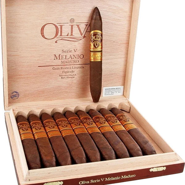 Charuto Oliva Melanio Maduro Figurado — nicaraguense
