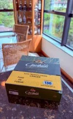 Charuto Toscano Cheroot, embalagem — italiano