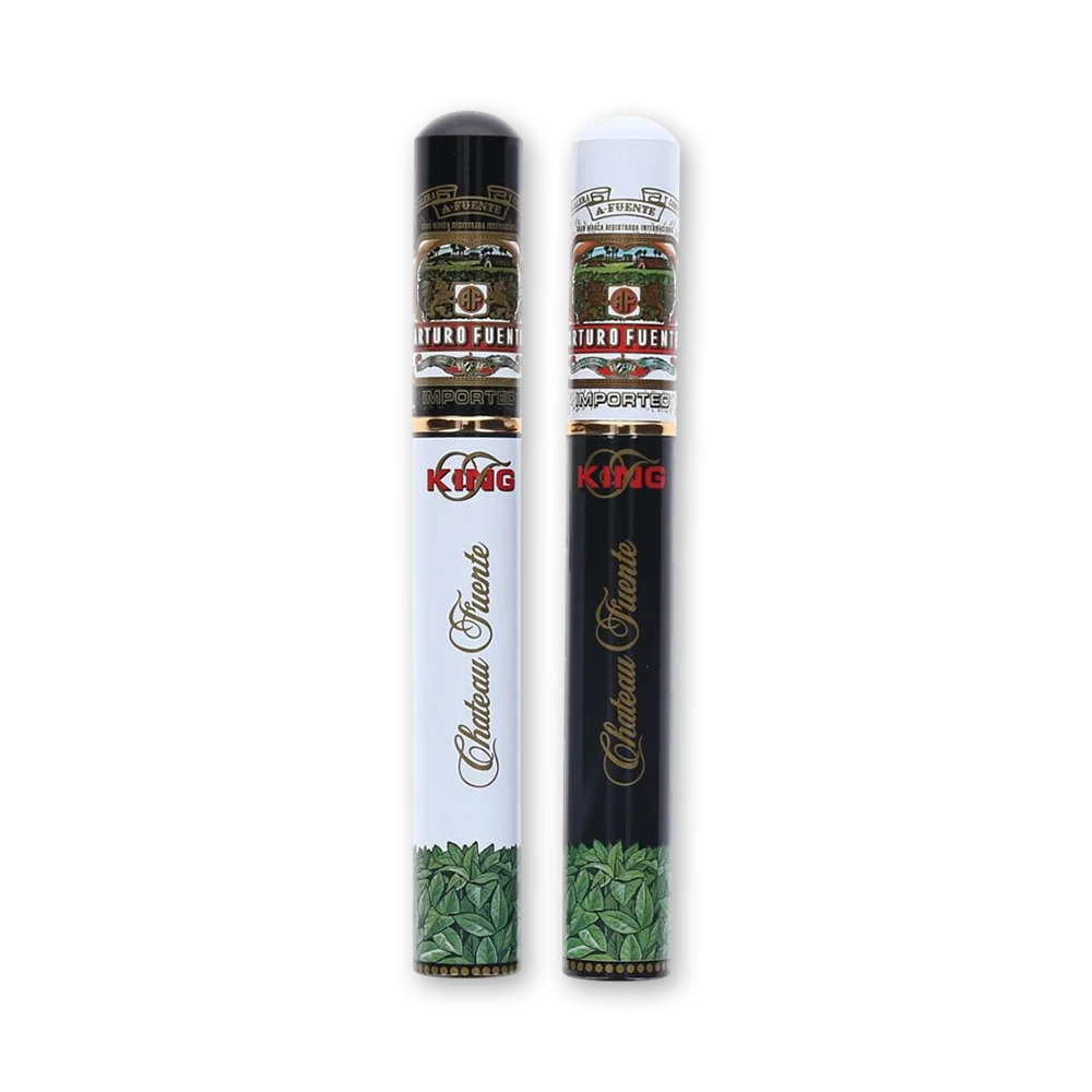 003 Charuto Arturo Fuente Chateau - Fuente King - Tubos - Cx com 4 Unidades - Imagem 1