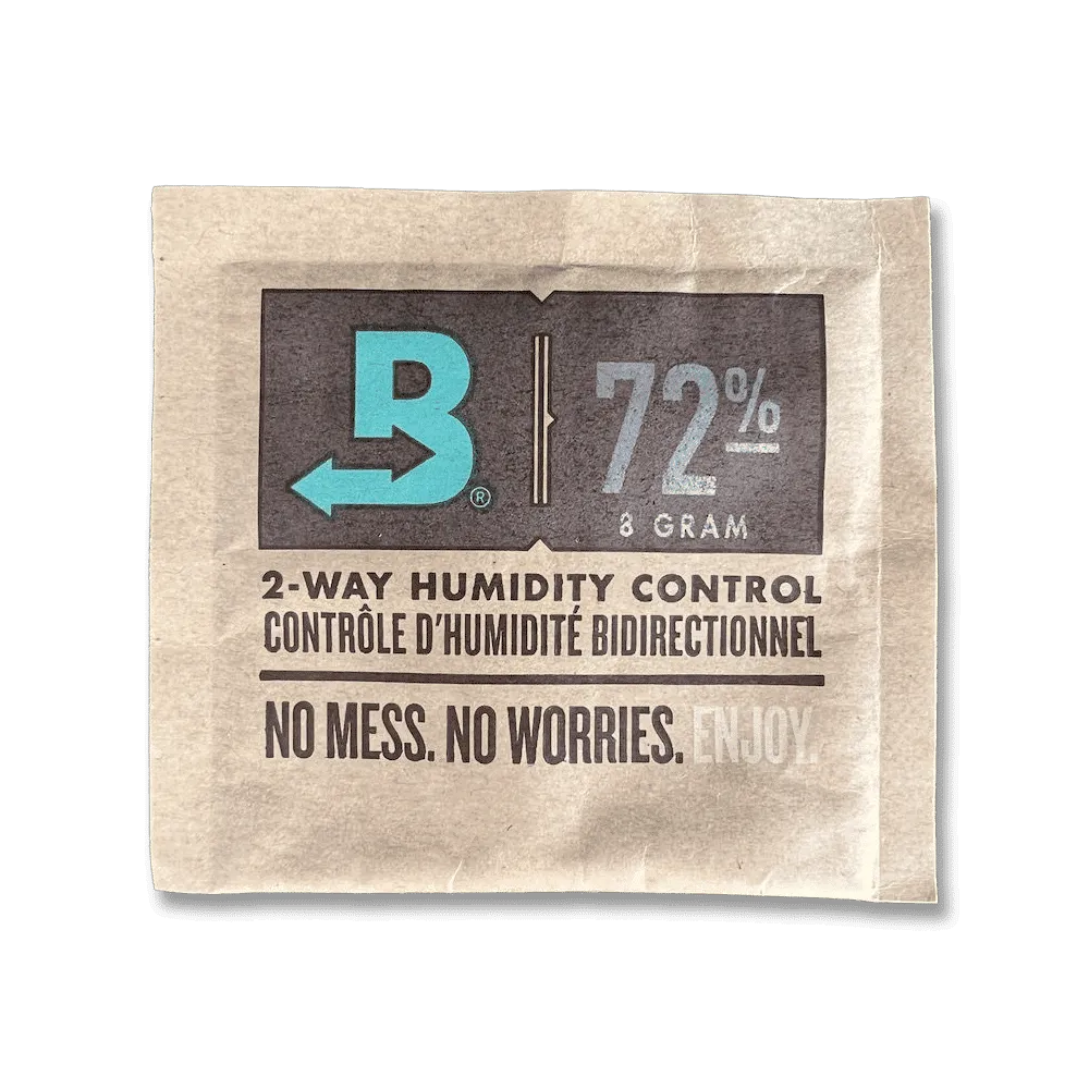 Sachê de controle de umidade Boveda 72% 8g para humidor