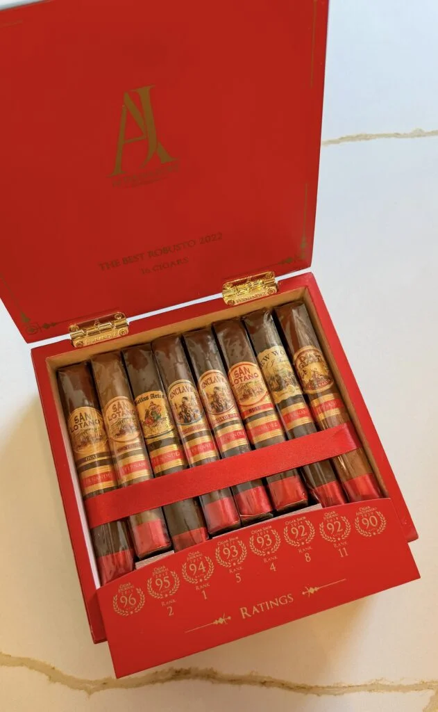 Charuto AJ Fernandez Robusto com capa colorado maduro