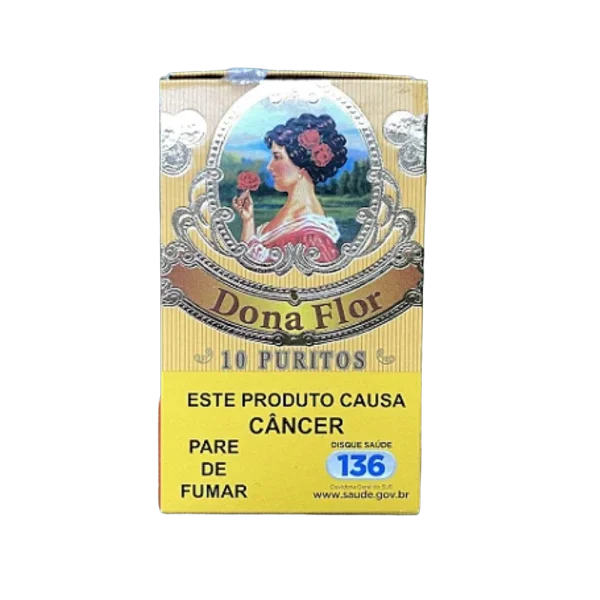 Charuto Dona Flor Puritos Petit Corona — brasileiro
