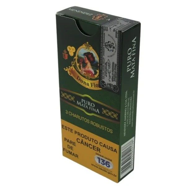 Charuto Dona Flor Puro Mata Fina Robusto — brasileiro