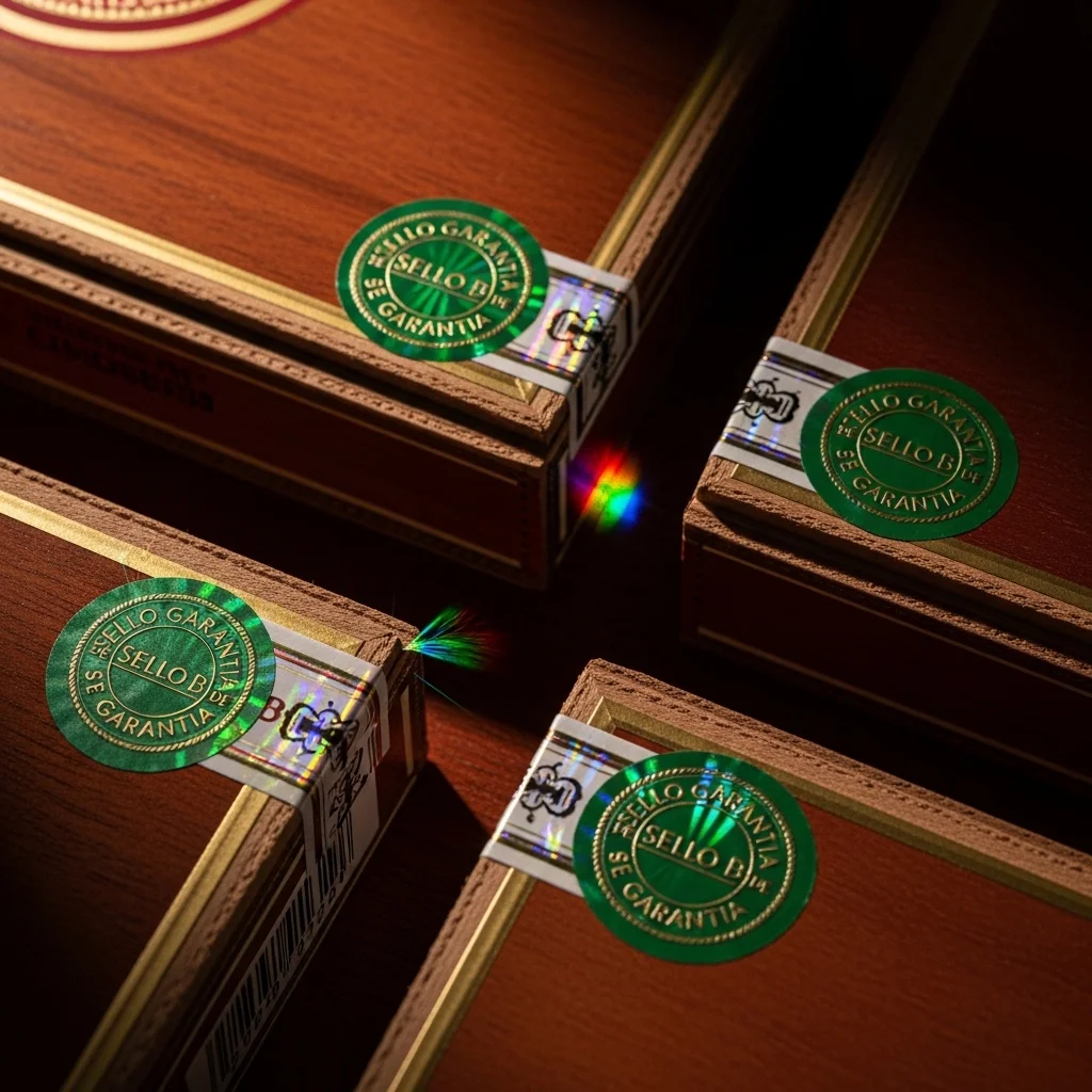Seleção das principais marcas cubanas — Cohiba, Montecristo, Partagás, Romeo y Julieta, Bolivar e Trinidad
