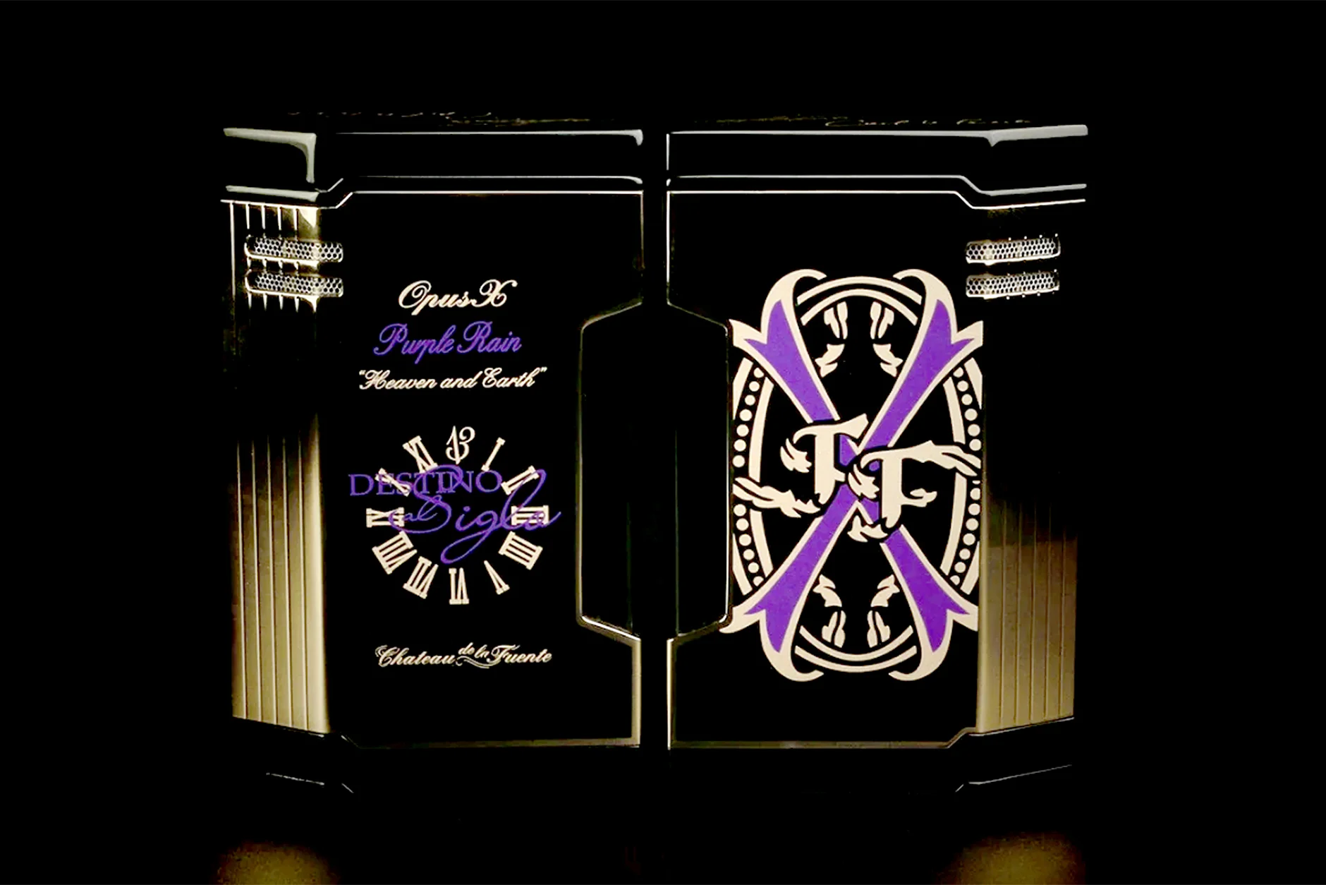 Interior de loja parceira Arturo Fuente com display de edições limitadas OpusX