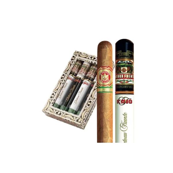 Charuto Arturo Fuente Churchill com capa colorado