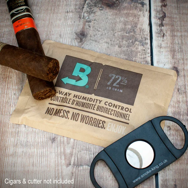 Sachê de controle de umidade Boveda 72% 60g frente