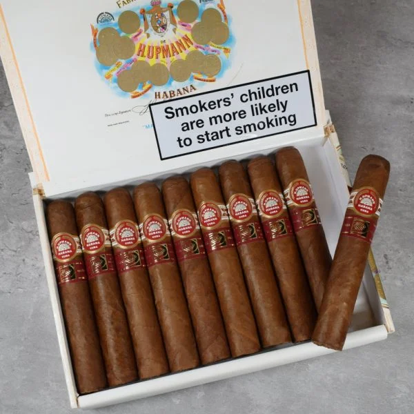 Charuto H. Upmann Royal Robusto - LCDH com capa colorado — cubano