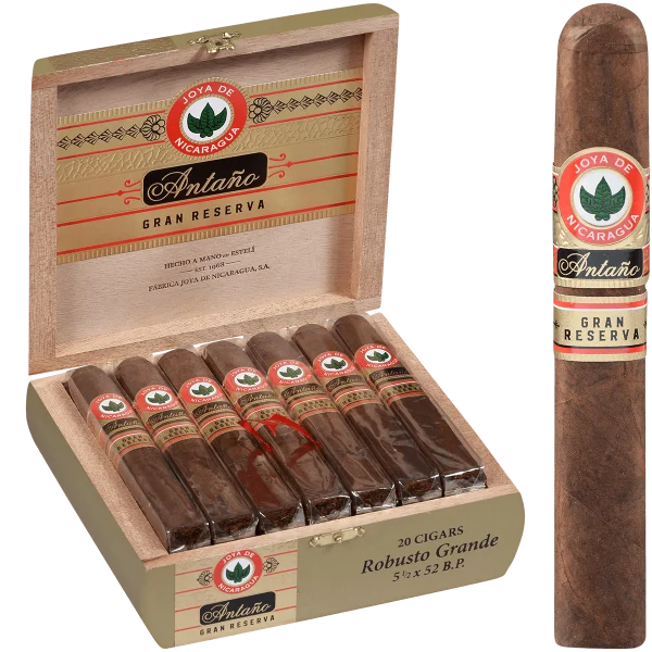 Charuto Joya de Nicaragua Robusto com capa colorado maduro — nicaraguense