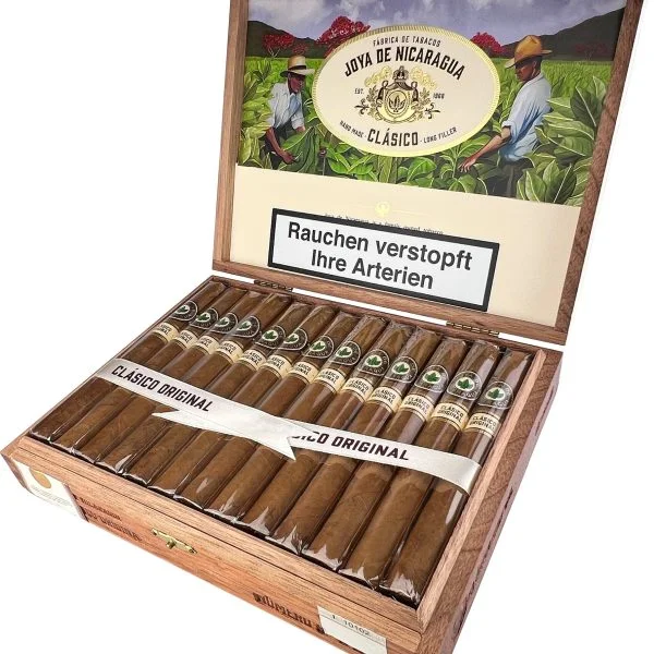 Charuto Joya de Nicaragua Lonsdale com capa colorado — nicaraguense