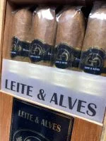 Charuto Leite & Alves Robusto, embalagem — brasileiro