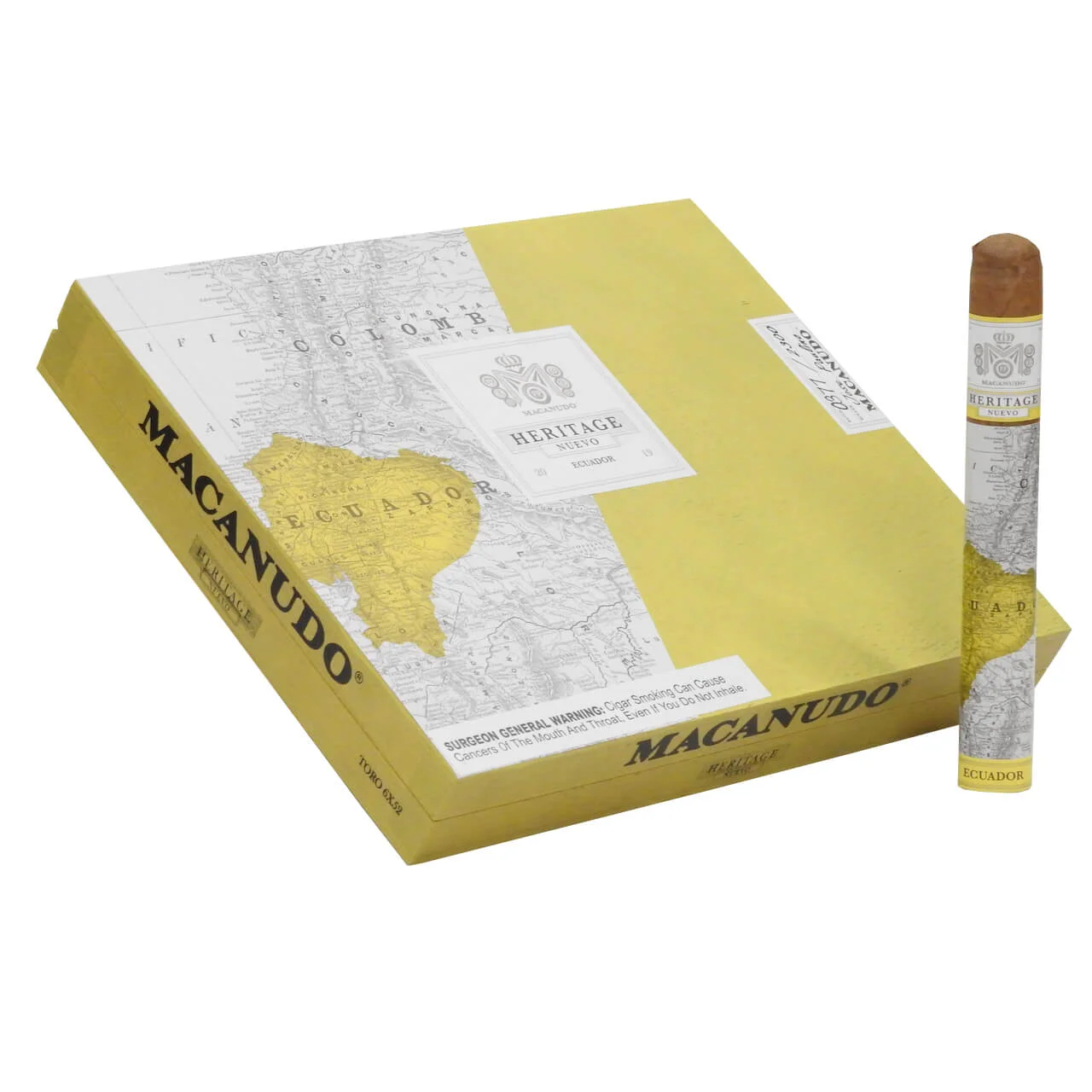 Charuto Macanudo Toro, detalhe de construção — dominicano