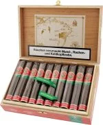Charuto Monte Pascoal Mata Fina Robusto, detalhe de construção — brasileiro