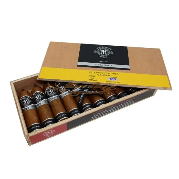 Charuto Monte Pascoal Mata Ouro 460 Robusto — brasileiro