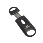 Cortador Nerone V-Cut preto com corte em V visível