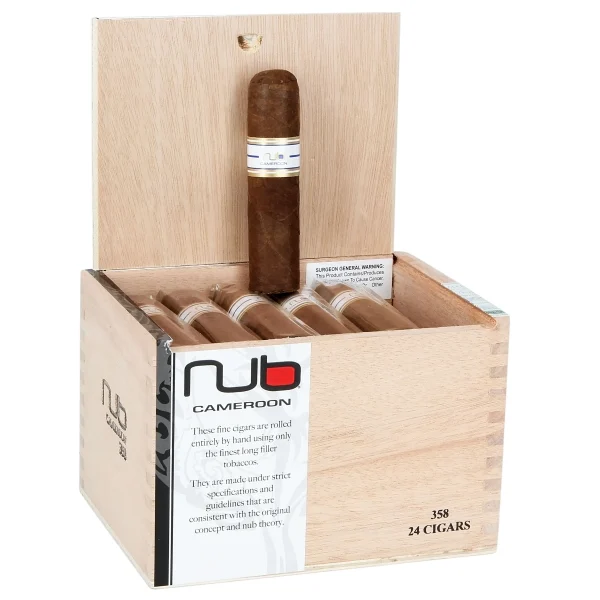 Charuto NUB Cameroon 358 Robusto — nicaraguense