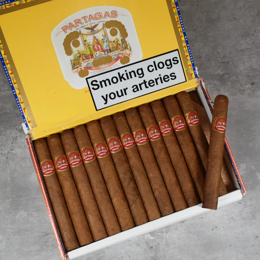 Charuto Partagas Petit Corona, vista secundária — cubano