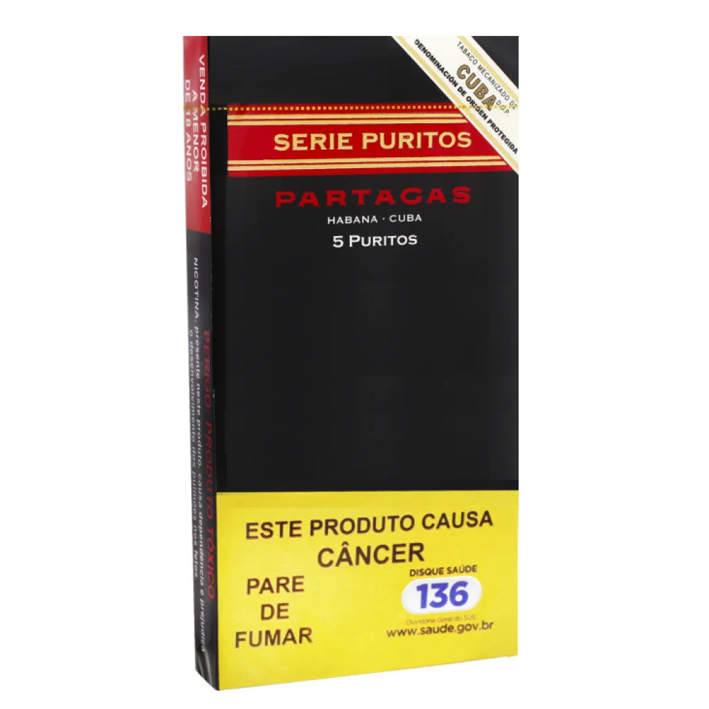 Charuto Partagas Petit Corona — cubano
